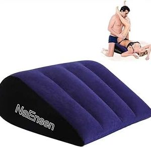sexx Toys Adult Toys Pillow Position Cushion Triangle Inflatable Furniture Couples Toy Positioning for Deeper Position Supp Bangladesh (New)
