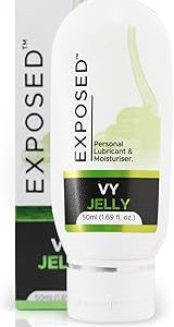 Exposed VY Jelly Lubricant Gel for Men Women Water‑Based Personal Lubricant Smooth Gentle Formula 100% Natural I Bangladesh (New)
