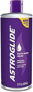 Astroglide Water Based Lube 12 Fl Oz Liquid Personal Lubricant for Men Women and Couples Safe for Toys Value Size Bangladesh (New)