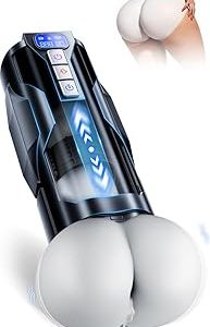 Male Masturbator sexx Toys for Men – BootyPop Automatic Male sexx Toys with Realistic Ass Vagina 360° Heating 10 Vibration Bangladesh (New)