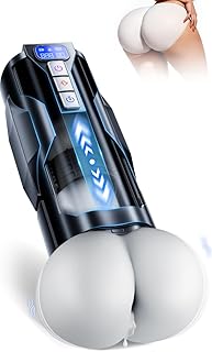 Male Masturbator sexx Toys for Men – BootyPop Automatic Male sexx Toys with Realistic Ass Vagina 360° Heating 10 Vibration Bangladesh (New)