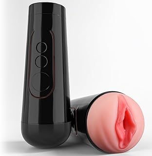 Aiccos Male Masturbator Cup Quiet Adult sexx Toys for Men Realistic Pocket Pussyy Vagina Textured with 7 5in Depth Soft and Bangladesh (New)