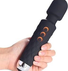 SHUTTLE ART Women s Battery Operated Waterproof Rechargeable Cordless Handheld Wand Vibrate Machine Personal Body Massage Bangladesh (New)