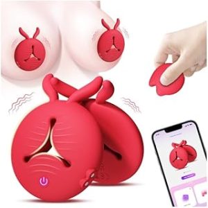 Nipple Toys Vibratorr sexx Toys 4 in 1 Adult Toys BDSM Toys 1 Pair Women Vibratorr Dildos with 10 Vibrating Nipple Clamps St Bangladesh (New)