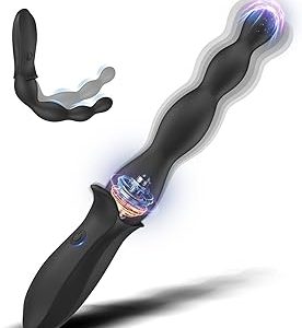 Vibrating Anal Beads Beginner Friendly Butt Plug Adult sexx Toy for Men Women Couples Flexible Silicone Prostate Massger Bangladesh (New)