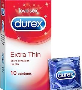 Durex Condomss Extra Thin 10 Count Bangladesh (New)