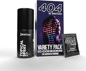 Bold Care EXTEND™ Non Transferable Spray for Men Pack of 1 Bold Care 404 Variety Pack with 2 x 5 Assorted Condomss in Bangladesh (New)