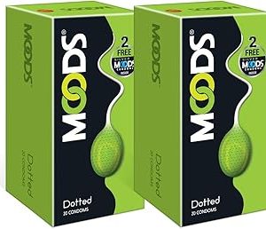 Moods Supreme Dotted 20 Condomss Pack Of 2 Bangladesh (New)