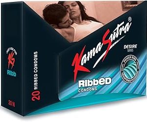 KamaSutra Desire Series Condomss for Men 20 Pieces Ribbed Bangladesh (New)
