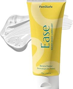 FemiSafe Ease Lube Water Based Glycerin Free Lubricant With Aloe Vera Banana Extract non staining prevent dryness Bangladesh (New)
