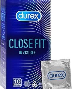 Durex Close Fit Invisible Condomss for Men 10s Ultra Thin Condom Bangladesh (New)