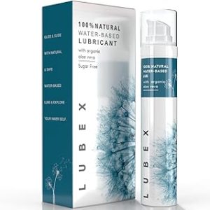 Lubex Natural Lubricant Gel Water Based Natural Lube with Aloe Vera for Her Him Couples Vanilla Flavour 50gm Bangladesh (New)