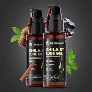 Dr Vaidya’s Shilajit Lube Gel First Ever Shilajit Infused Lube Gel Enhances Performance Stamina Mess free 100% Bangladesh (New)