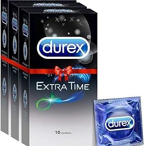 Durex Condomss Extra Time 10s Pack of 3 Bangladesh (New)