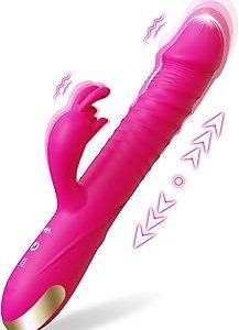 SUPOLA Thrusting Dildo Vibrators sexx Toys for Women Dildos Adult Toys G Spot Rabbit Vibratorr with 3 Thrust and 10 Vibrat Bangladesh (New)