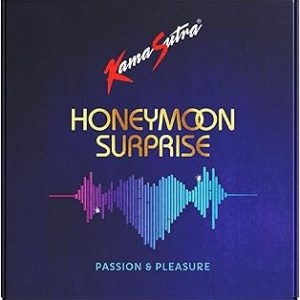 Kamasutra Honeymoon Surprise KIT Gift for Couple Condom for Men Dotted Ribbed Contoured Combo Pack Bangladesh (New)