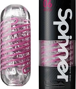TENGA Spinner 06 Premium TPE Male Masturbator sexx Toys for Men Spiral Motion Reusable Sleeve Stroker Device Made in J Bangladesh (New)