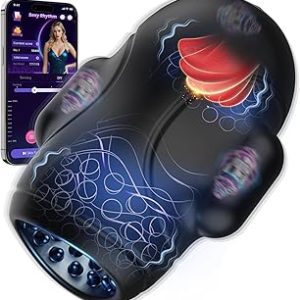 Male sexx Toys for Men Glans Vibratorr baiwatt Male Maturbator with 10 Licking Vibrating Modes 3 Motors Stroker Smart Bangladesh (New)