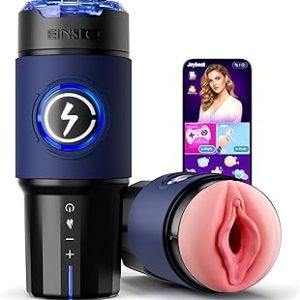 EINSEO Male Masturbator sexx Toys for Men AI APP Control Thrusting Male Stroker with 360° Heating 5 Speed Smooth Motio Bangladesh (New)