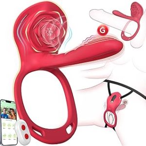 Couples Rose App Remote Control Wearable Vibratorr Women Adult sexx Toys Games for Men Hands Free Panty Clitoris G Spot Vi Bangladesh (New)