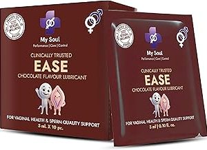 My Soul ChocoLux Chocolate Flavoured Edible Intimate Lube pH Balanced Dermatologically Tested Lubricant 3ml x 10 Sache Bangladesh (New)