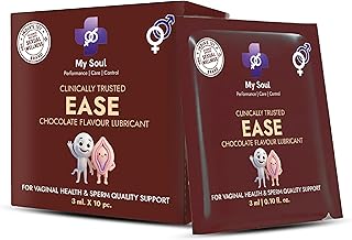 My Soul ChocoLux Chocolate Flavoured Edible Intimate Lube pH Balanced Dermatologically Tested Lubricant 3ml x 10 Sache Bangladesh (New)