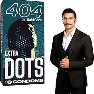 Bold Care 404 Extra Dotted Condom For Men Pack of 1 10 Units Bangladesh (New)