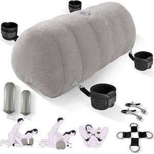 sexx Pillow Couples sexx Toys Heart Shaped Inflatable Cushion Furniture for Bedroom Dildo Mount Upsize Pillow with Bondage Bangladesh (New)
