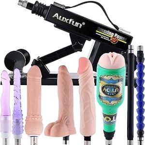 sexx Machine Dildo Machine with Realistic Dildo Fuck Machine for Women with 3XLR Connector Thrusting sexx Machine for Man Ad Bangladesh (New)