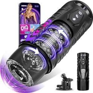 EINSEO AI Sync Male Masturbator sexx Toys for Men Adult Toy Male sexx Toys with 7 Thrusting 7 Rotating Modes Pocket Pus Bangladesh (New)