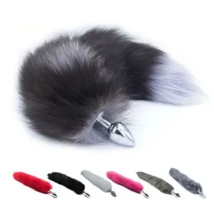 sexxy Fox Tail Anal Plug Anal Toy For Women Adult sexx Product Men Butt Plugs Stainles Steel Anal Plug Cosplay sexx Toys For Couple Bangladesh (New)