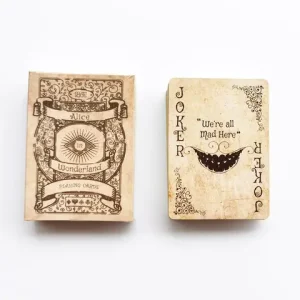 Vintage Style Playing Cards Alice in Game Poker Playing Cards Deck Board Games Retro Poker Set Magic Card Novelty Present Pokers Bangladesh (New)