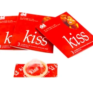 20Pcs Kiss Red Condomss Ultra Thin Safe Adult Contraceptive Sleeve Ring Cover Peniss Delay Impotence Erection sexx toys Men Bangladesh (New)