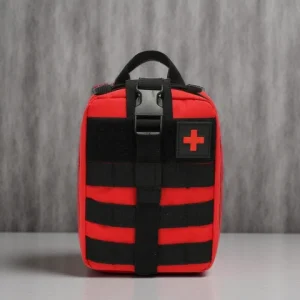 Outdoor Aid Bag Waist Bag Emergency Survival Rescue Handbag Waterproof Camping Medical First Aid Kit Box Bangladesh (New)