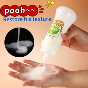 200ml Gay lubricating liquid anus milky white Imitation semen pain relief relaxant Improve dryness Enhance libido sexx Lubricant Bangladesh (New)