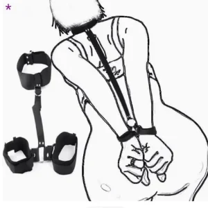 Adult Games Erotic sexx Toys For Women Couples Slave Neck Handcuffs Nylon BDSM Bondage Restraints Collar Fetish sexx Products Bangladesh (New)