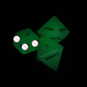 3Pcs/set Luminous Adult Couple sexx Dice Male And Female Flirting Dice And Adult Bedroom Gifts Game Toys Bangladesh (New)