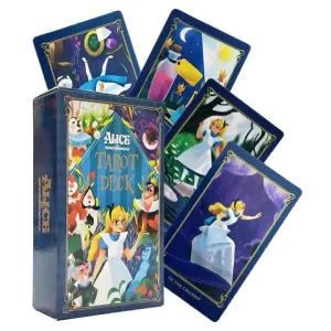 Alice in Wonderland Tarot Deck Card Prophecy Fate Divination Deck Family Party Board Game Fortune Telling Game Beginners Cards Bangladesh (New)