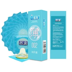 30PC Ultra thin Condom Contraception sexx Toy Lubricated Cock Cover Peniss Sleeves Adult Supplies Wedding Night Fama Latex Condomss Bangladesh (New)