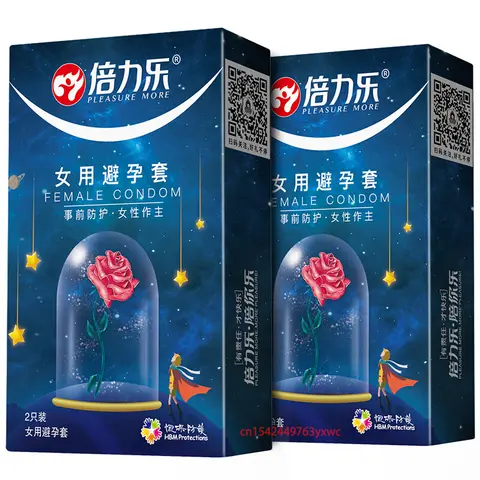 2PCS Female Condomss For Women Wearing Orgasm Latex Rubber women s Condomss Male Peniss Cock Sleeve Contraceptives For Adults 18 Bangladesh (New)