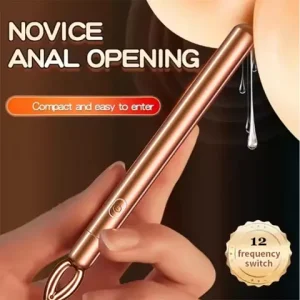 Mini Anal Vibratorr for Women Men Prostate Massage sexx Toy 12 Modes Vibrating Buttplug Clitoral Stimulator Adults Bullet Vibrator Bangladesh (New)