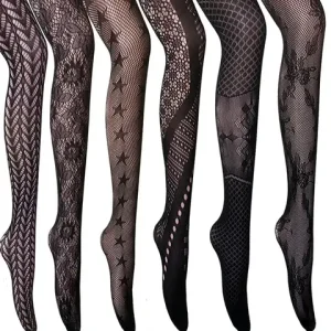 DOIAESKV Women Bodystocking sexxy Lingerie Pantyhose Erotic Lingerie Body Stockings Of Large Size Tights Plus Size Women Tights Bangladesh (New)