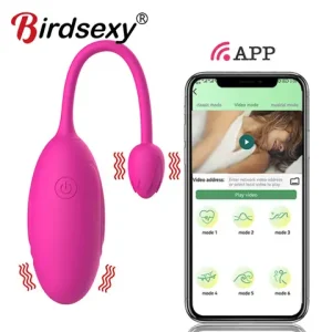 BIRDsexxY APP Control Vibrating Egg for Women Vibratorr Clitoris Stimulation Vagina Ball Kegel Trainer Love Egg sexx Toys Adults Bangladesh (New)