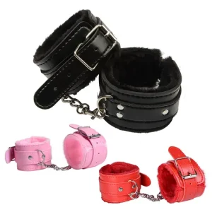 BDSM Handcuffs Hand Restraint Bondage Gear SM Slave Erotic Play sexx Ankle Handcuffs Long Flush Handcuff Detachable Chain Clasp Bangladesh (New)