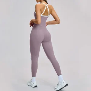 Women s Yoga Suit Sports Set Women Vest Push Up Sport Shirt Leggings Pants Quick Drying Gym Set Running Workout Women Tracksuit Bangladesh (New)