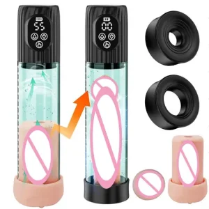 Man Peniss Therapy Massage Pump Electric Water Peniss Enlarge Vacuum Pump Waterproof Automatic Cock Enlarger Pump Male sexx Toys Bangladesh (New)