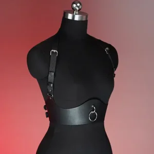 body harness breast punk gothic leg garter belts leather harness body chain goth harness belts fashion decorative harness straps Bangladesh (New)