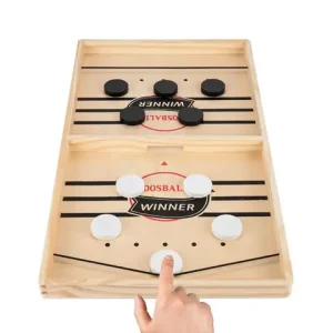 Wooden Billiard Board Game Foosball Winner Games Table Hockey Game Catapult Chess Parent child Interactive Fun Competitive Toy Bangladesh (New)
