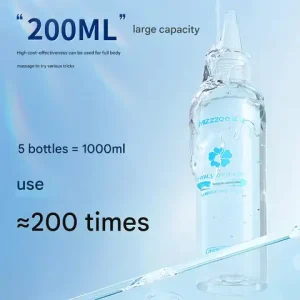 2 Pack 400ml Large Bottle Lube with Hyaluronic Acid Water Based Personal Lubricant Couple Men Long Lasting Skin Friendly sexx Oil Bangladesh (New)