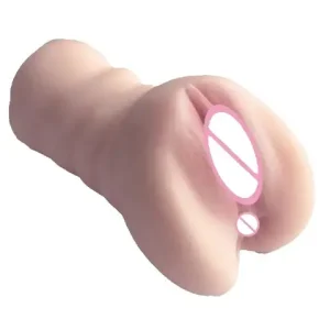 2 in 1 Realistic Vagina Anal Male Masturbator sexx Toys for Men with 3D sexx Portable Flesh Light sexx Dolll Pocket Pussyy for Men Bangladesh (New)